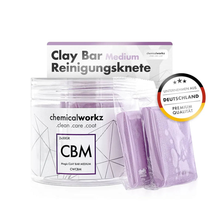 ChemicalWorkz Magic Clay Bar Medium 2x50g Lackreinigungsknete