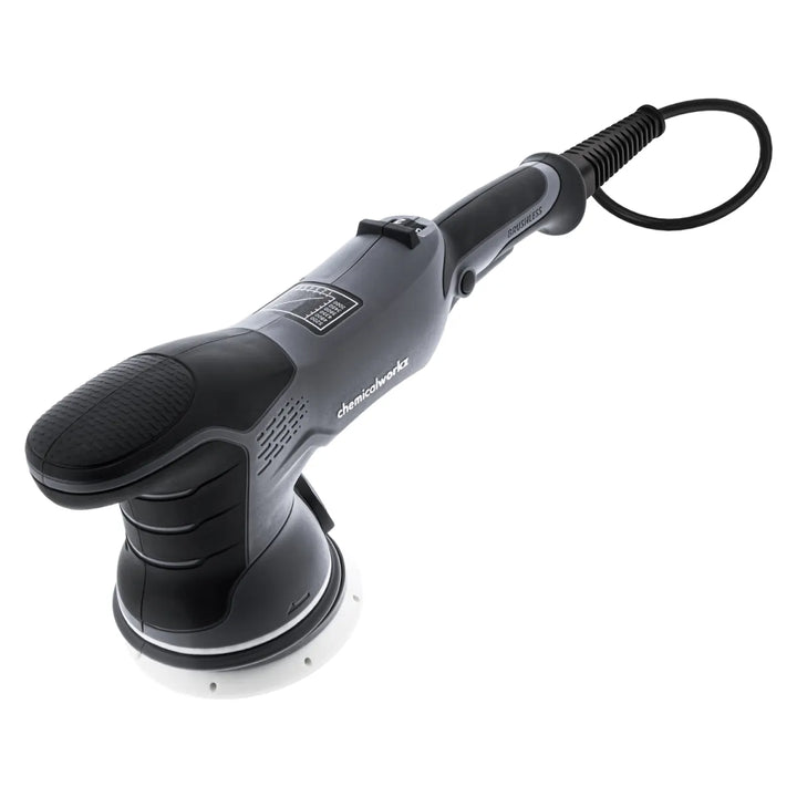 chemicalworkz DA15 Pro Brushless Exzenter Poliermaschine Seitenansicht