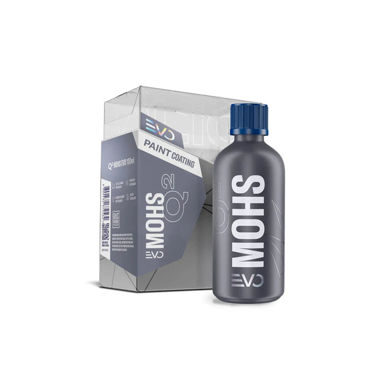 Gyeon Q² Mohs EVO Light Keramikversiegelung 50ml Set mit Verpackung und Flasche