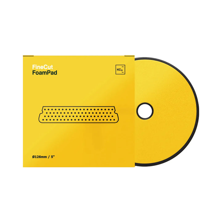 Koch Chemie Fine Cut Foam Pad Ø126mm Gelb