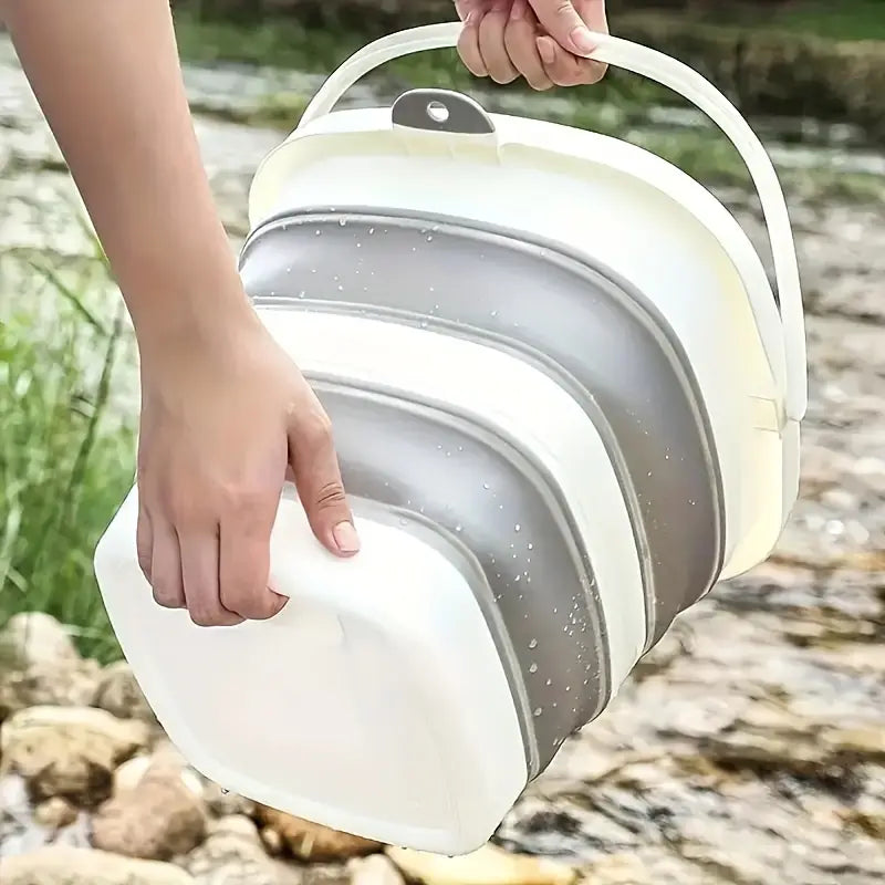 Detail X Faltbarer Wascheimer 10L Auto Fahrzeugwäsche platzsparend – Produktansicht 2