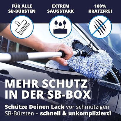 Detail X Waschbürstenüberzug Mikrofaser SB-Waschanlagen Auto kratzerfrei – Produktansicht 2