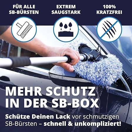 Detail X Waschbürstenüberzug Mikrofaser SB-Waschanlagen Auto kratzerfrei – Produktansicht 2