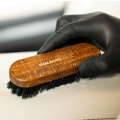 Koch Chemie COLOURLOCK Leather cleaning brush brown Leder Reinigungsbürste