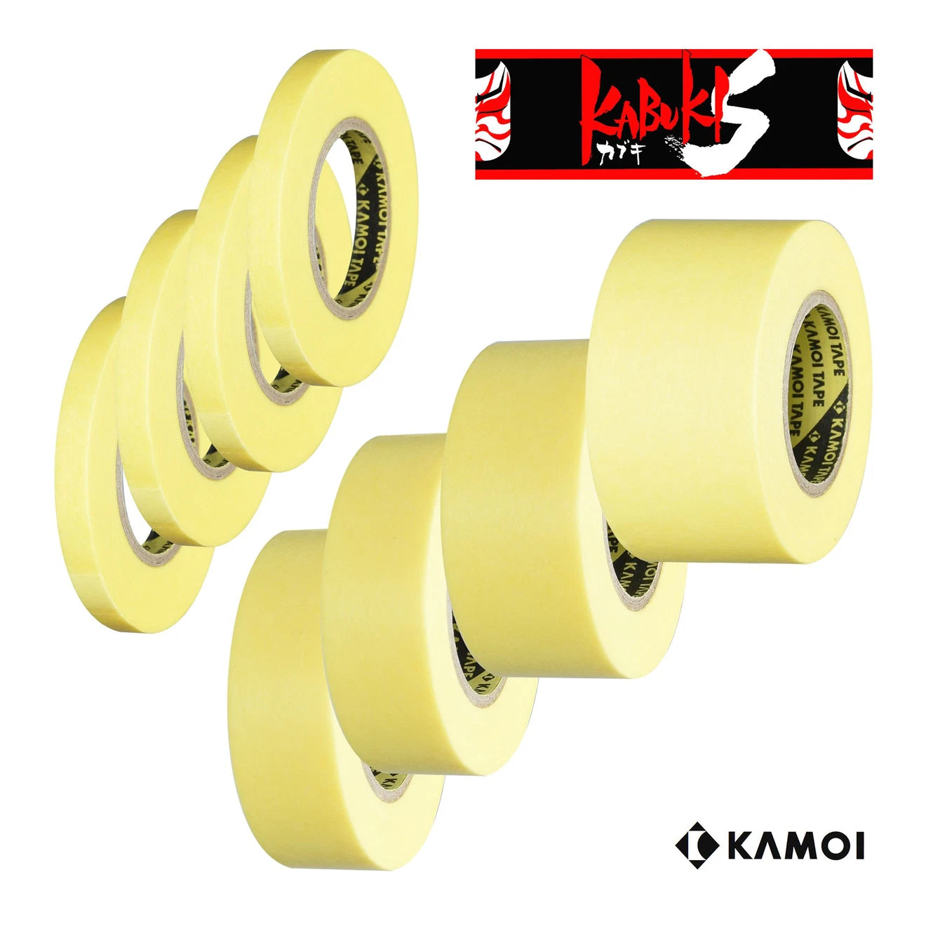 Detailingshop24 Abklebeband Set Detailing 6-30mm Auto Lackierband