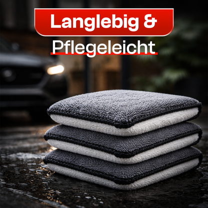 Detail X Innenraum Scrub Pad 4er Set Auto Reinigungspads für Kunststoff Leder – Produktansicht 5