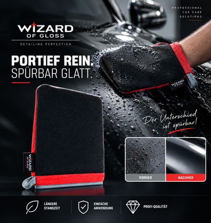 Wizard of Gloss Reinigungsknete Handschuh – Lackreinigung einfach & effektiv