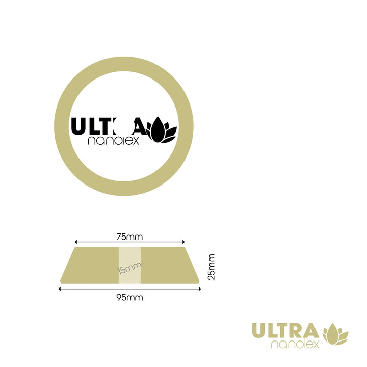 Nanolex Ultra Cut Polierpad Polierschwamm 75mm