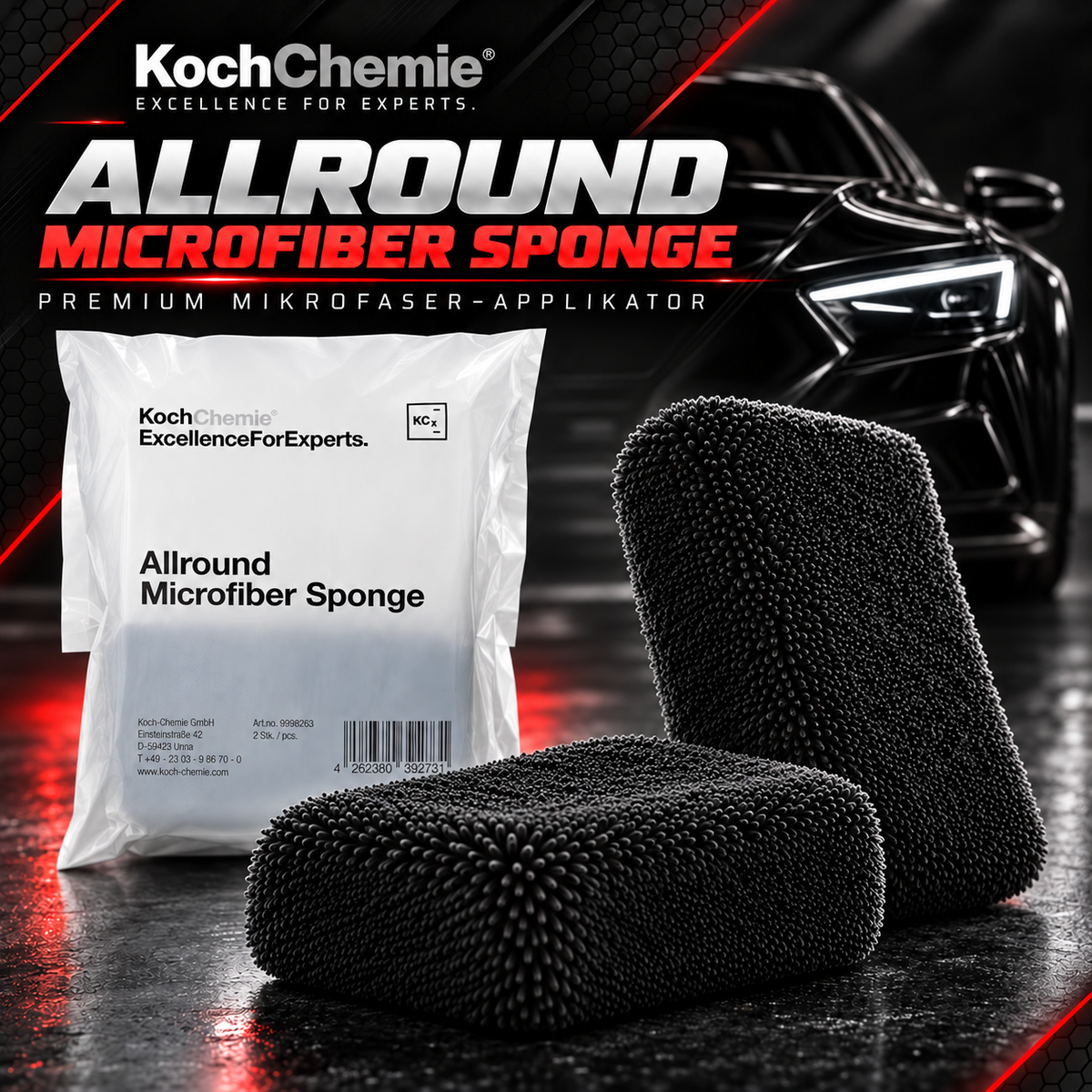 Koch Chemie Allround Microfiber Sponge Applikator 2Stk.
