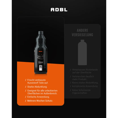 ADBL Blackouter Vergleich zu anderer Versiegelung