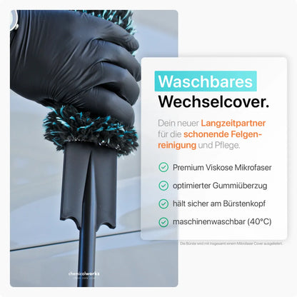 Waschbares Wechselcover aus Premium Viskose Mikrofaser