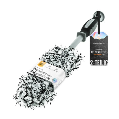 ChemicalWorkz Flat Wheel Brush Small – Premium Mikrofaser-Felgenbürste für schonende Felgenreinigung