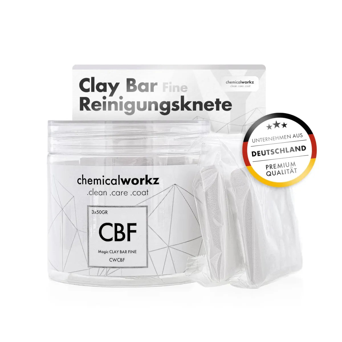ChemicalWorkz Magic Clay Bar Fine 2x50g Lackreinigungsknete