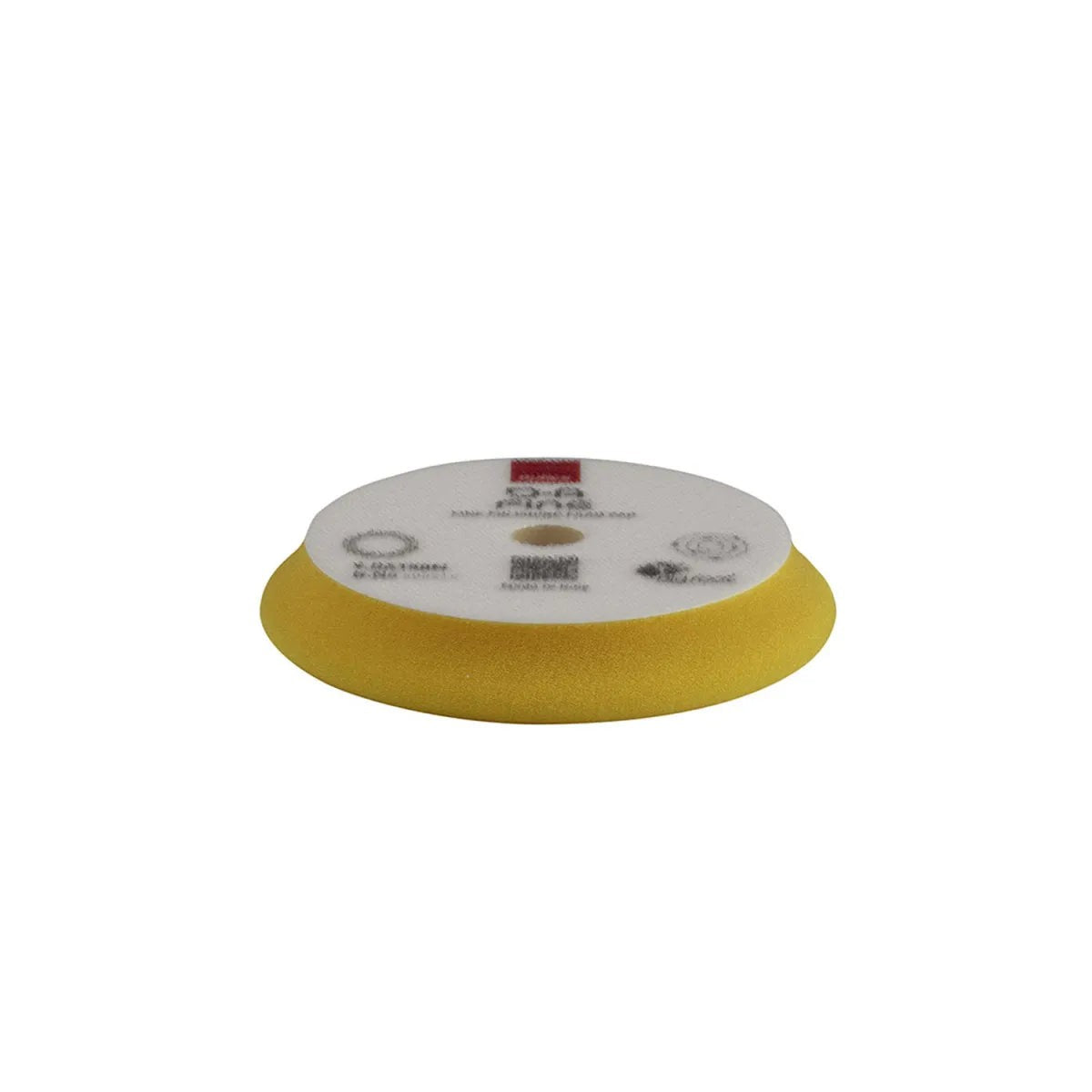 Rupes D-A Fine 125mm Polierpad Gelb Mittel-Weich – Draufsicht