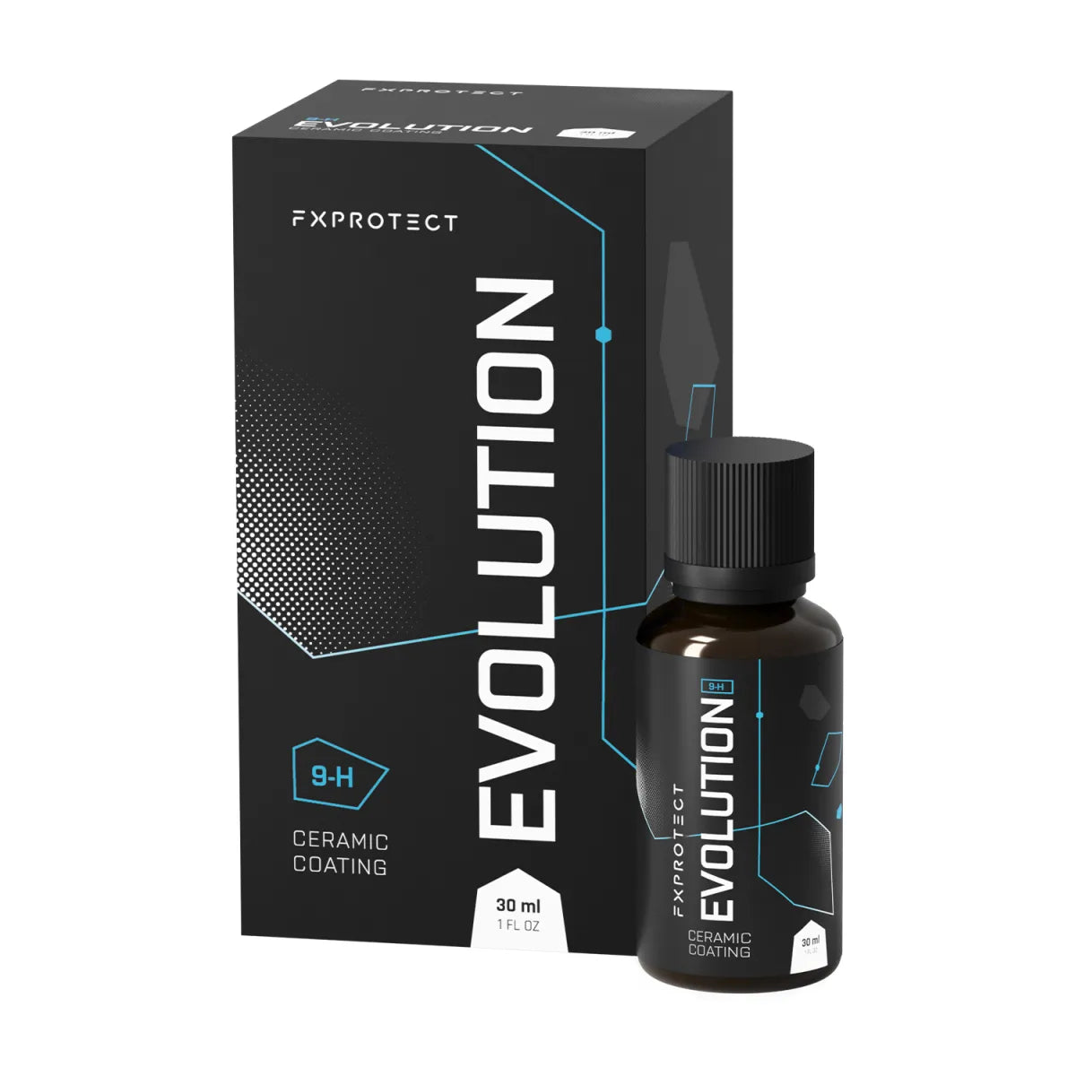 FX Protect Evolution Coating 9H – Professionelle Keramikbeschichtung 30ml mit 9H Härte und bis zu 3 Jahren Standzeit