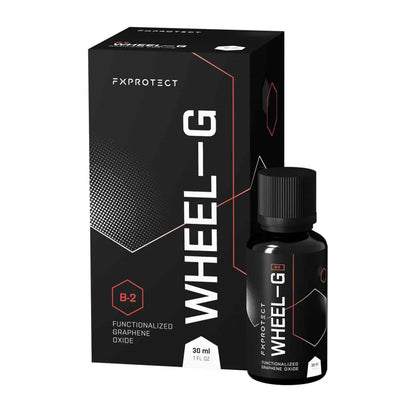 FX Protect WHEEL-G B-2 Graphen-Felgenversiegelung 30ml – Produktansicht mit Verpackung
