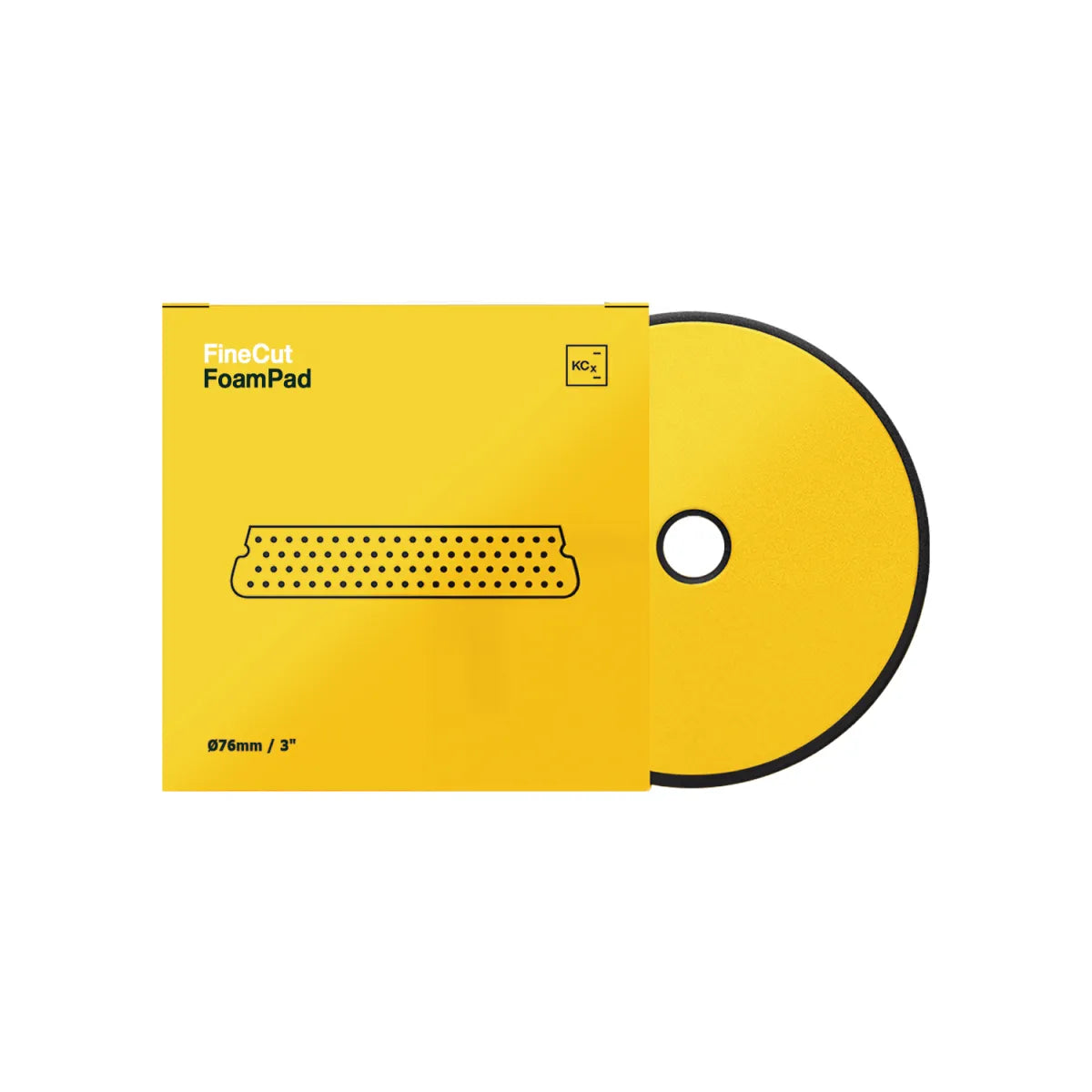 Koch Chemie Fine Cut Foam Pad Ø76mm Gelb