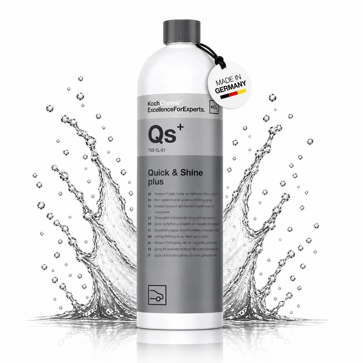 Koch Chemie Quick and Shine plus QS+ Finish Spray Quick Detailer 1 L