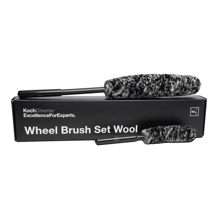 Koch Chemie Wheel Brush Set "Wool" Felgenbürsten-Set für empfindliche Felgen 2 Stück