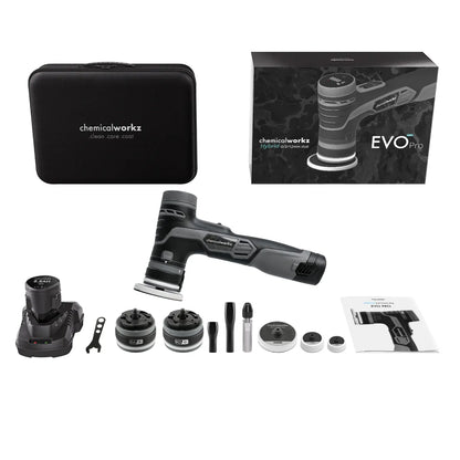 Chemicalworkz EVO Mini Pro Akku Hybrid-Exzenter Poliermaschine kabellos – Produktansicht 2
