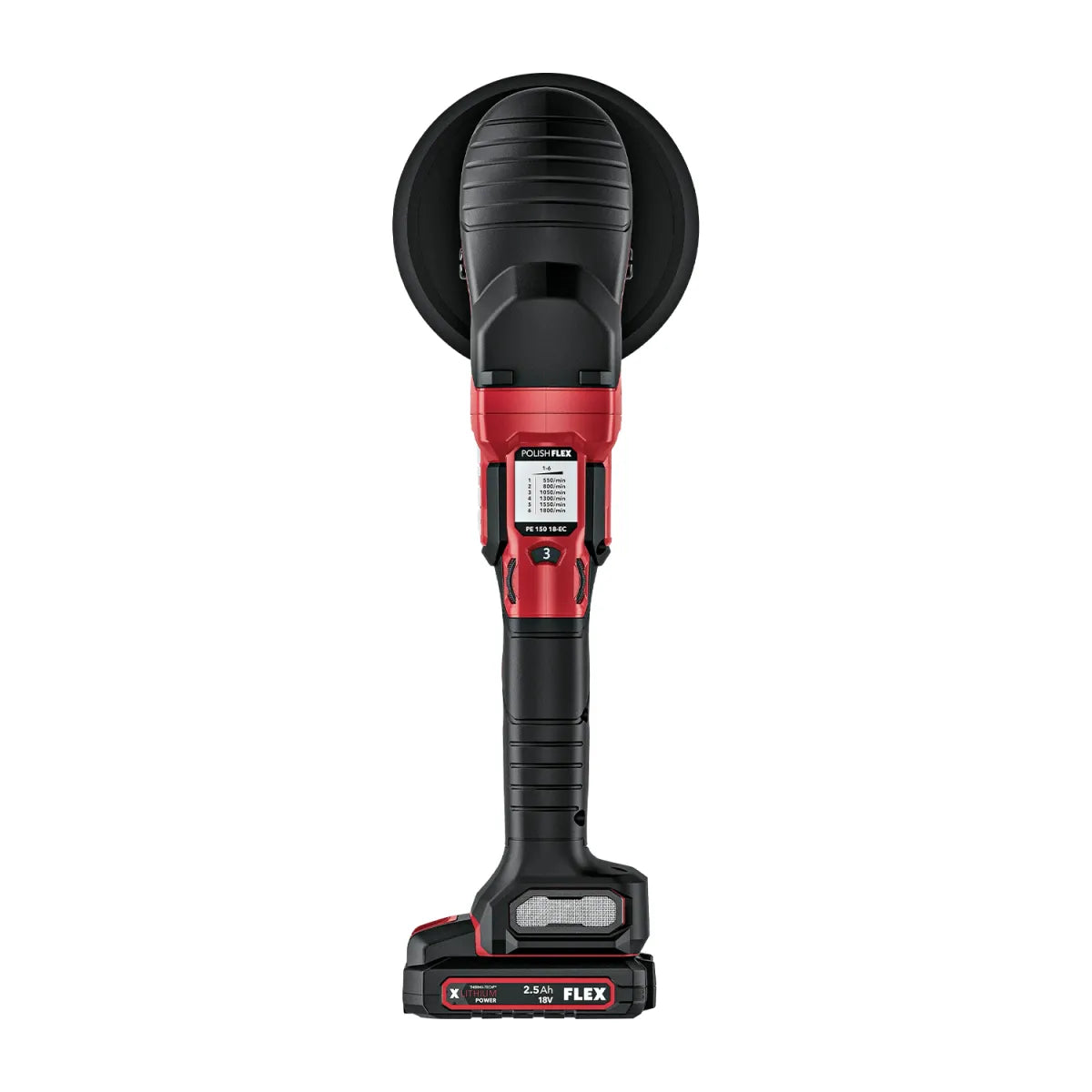 FLEX PE 2 18-EC C - Akku Rotationspolierer 18V