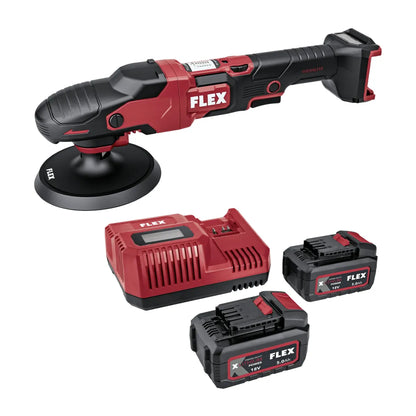 FLEX PE 2 18-EC C Akku Rotationspolierer Set