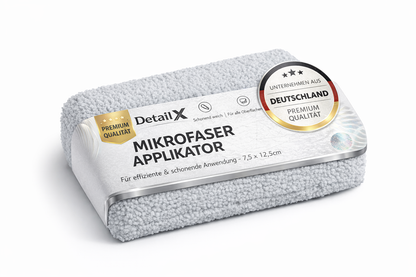 Detail X Mikrofaserschwamm Applikator Keramikversiegelung & Wachs Auto