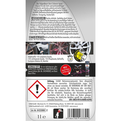 SONAX FelgenBeast Felgenreinger 1L / 5L