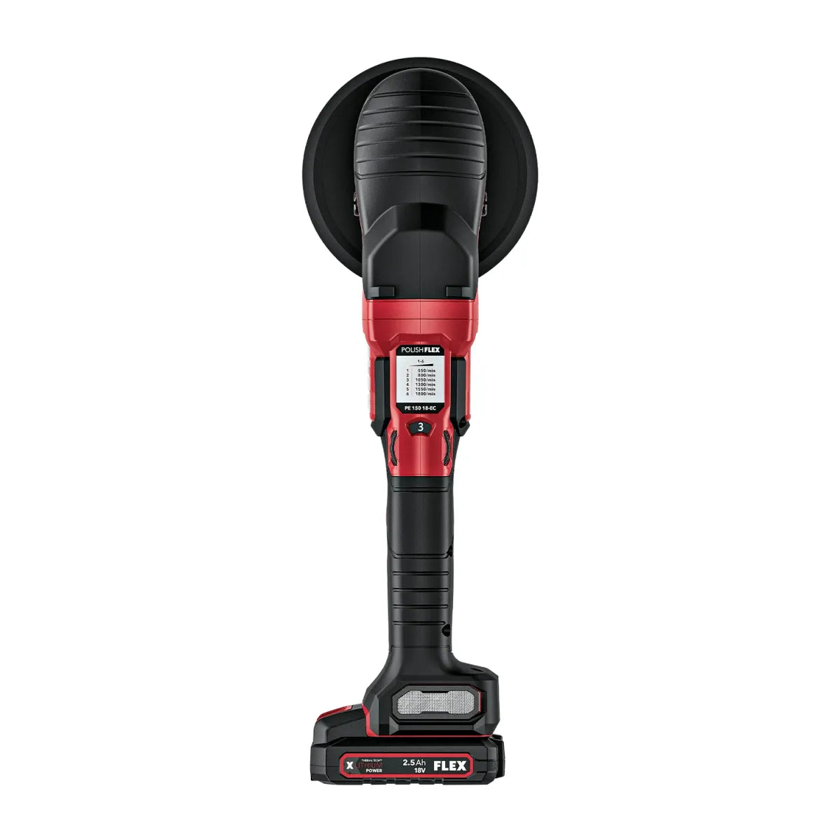 FLEX PE 2 18-EC C Akku Rotationspolierer Set