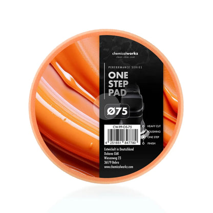 Chemicalworkz One Step Pad Polierschwamm Medium Cut Exzenter – Produktansicht 2