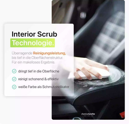 Chemicalworkz Scrub Pads 3er Set Innenraumreinigung Auto Kunststoff – Produktansicht 2