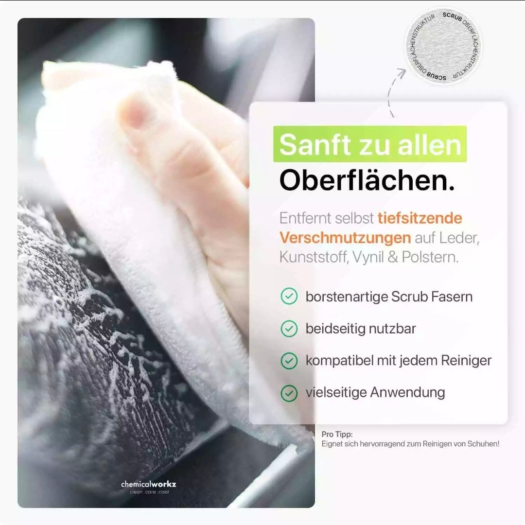 Chemicalworkz Scrub Pads 3er Set Innenraumreinigung Auto Kunststoff – Produktansicht 3