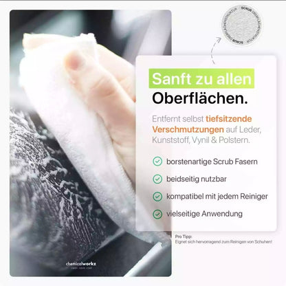 Chemicalworkz Scrub Pads 3er Set Innenraumreinigung Auto Kunststoff – Produktansicht 3