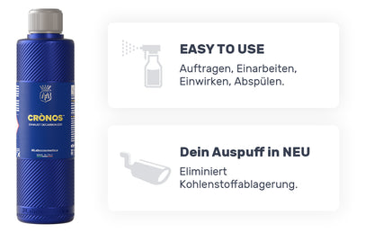 Crònos Easy to use – Auspuff wie neu