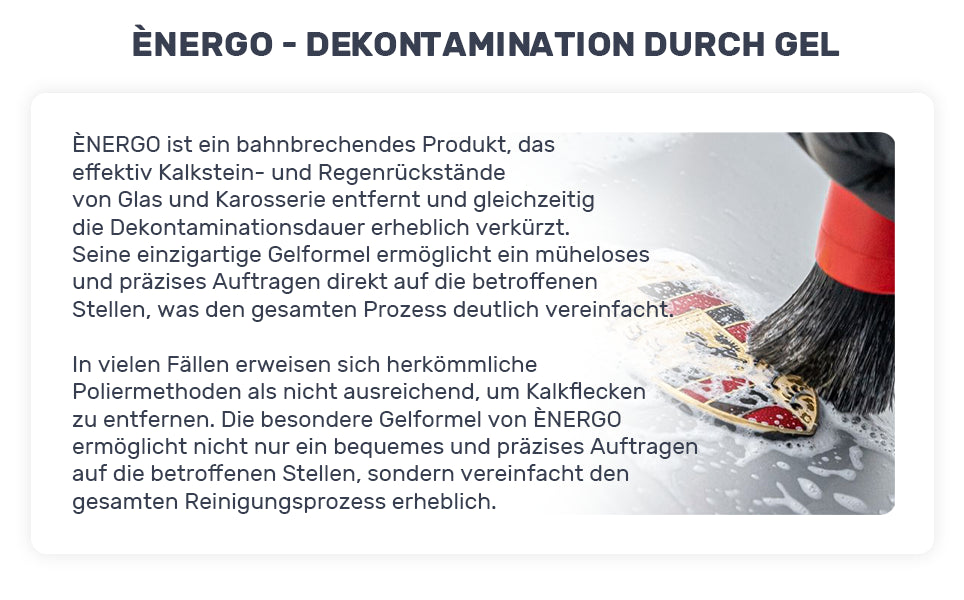 Labocosmetica Energo Wasserfleckenentferner Auto Lack & Scheibe Antikalk – Produktansicht 3