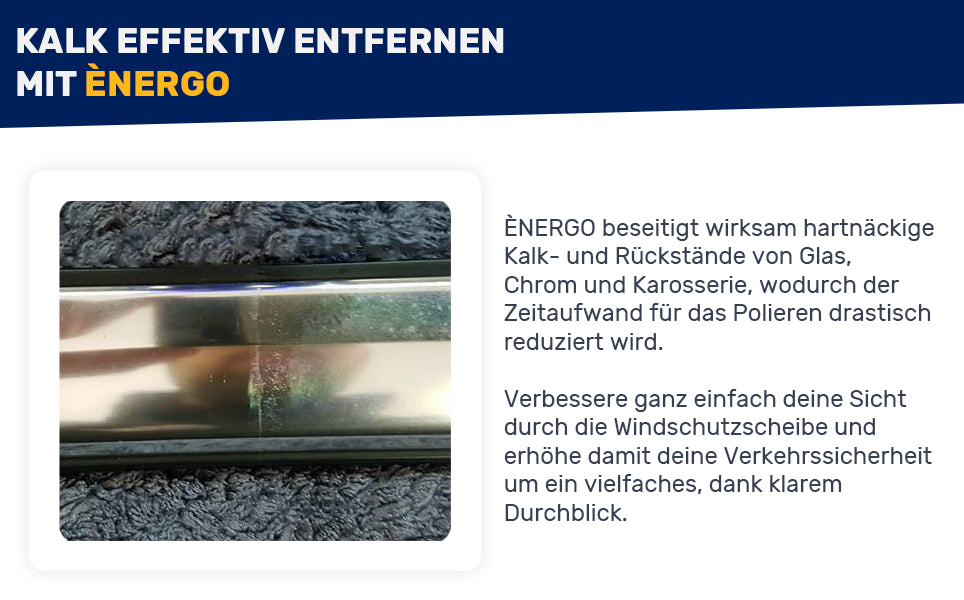 Labocosmetica Energo Wasserfleckenentferner Auto Lack & Scheibe Antikalk – Produktansicht 4