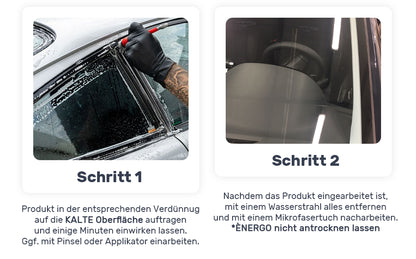 Labocosmetica Energo Wasserfleckenentferner Auto Lack & Scheibe Antikalk – Produktansicht 7