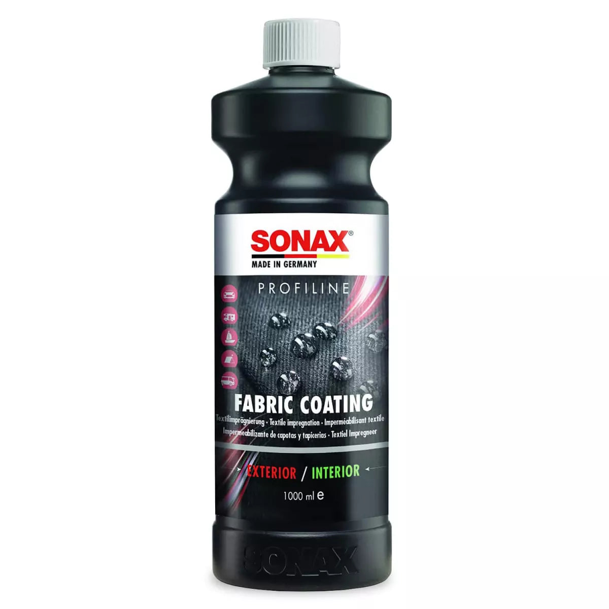 SONAX FabricCoating Cabrio Verdeckversiegelung Auto Verdeckimprägnierung