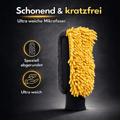 Schonend und kratzfrei dank ultra weicher Mikrofaser
